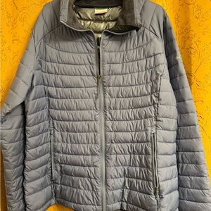 Columbia Blue Omni Heat Jacket